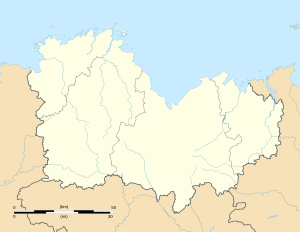 特雷加斯泰勒在阿摩尔滨海省的位置