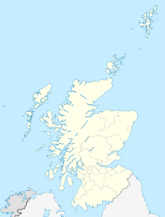 唐菲爾德在蘇格蘭的位置