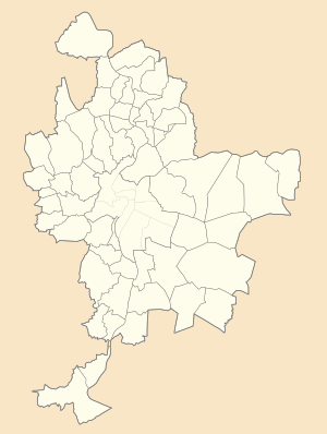 维勒班在里昂大都会的位置