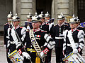 Regimental Drum Major of the Royal Swedish Army Band.