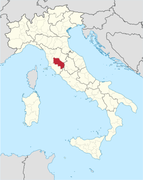 Localisation de Province de Sienne