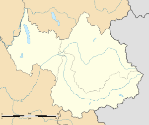 圣让达尔韦在萨瓦省的位置