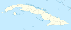 加勒比區域航空883號班機空難在古巴的位置