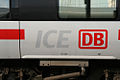 位于ICE-T端部车厢的“ICE-DB”标志