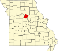 密蘇里州霍華德縣地圖