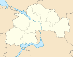 卡姆扬斯凱在第聂伯罗彼得罗夫斯克州的位置
