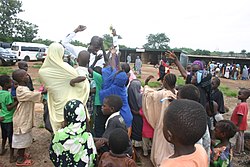 An IDP Camp in Gwoza