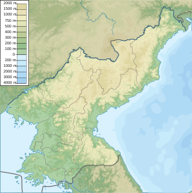 Rangrim Mountains is located in North Korea