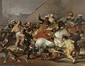 戈雅的《1808年5月2日的起义（西班牙语：El dos de mayo de 1808 en Madrid）》