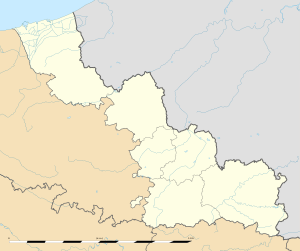 韦普地区埃讷蒂耶尔在北部省的位置