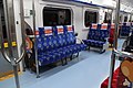內裝優化後的EM、EMC車廂部份座位採一字型配置