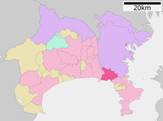 鎌倉市位置図