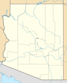 voir sur la carte de l’Arizona