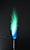 Flame test on copper sulfate