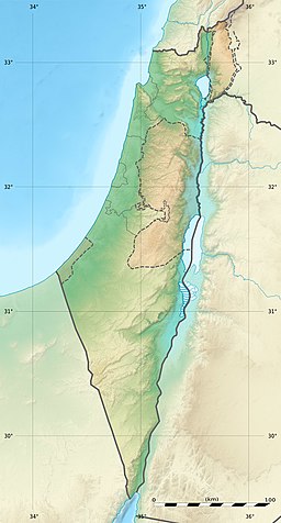 锡安山在以色列的位置