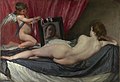 委拉斯開茲《鏡前的維納斯》，約1647至1651年，現藏於國家美術館