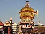 Temple car (decorated), Sri Krishna temple, Udupi, Karnataka, India