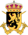 Coat of arms of the Skaraborg Regiment (P 4/Fo 35) 1977–1994, the Skaraborg Brigade (PB 9/MekB 9) 1994–2000 and Skaraborg Regiment (P 4) 2000–present.