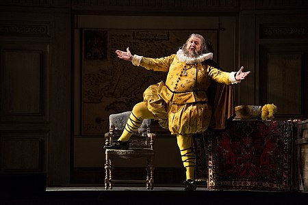 2016 production of Falstaff, by Christian Michelides