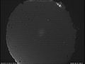 莫德拉天文台拍攝在地平線上的紅電光閃靈。