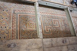 Mosaïques du sol du IVe siècle.