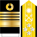中華民國海軍一級上將袖章、肩章