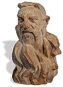 Buste de Rodin - Terre cuite
