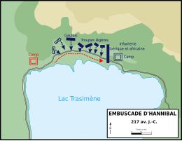 Description de l'image Battle of lake trasimene-fr.svg.