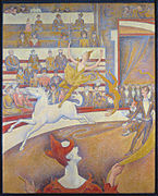 ジョルジュ・スーラが描いたサーカス（1891年）
