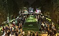2018年聚集在墓園中慶祝诺鲁兹节的伊朗民眾