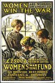 Affiche britannique pour le recrutement de femmes affectées à l'intendance, 1915.