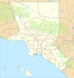 杜比剧院在洛杉矶都会区的位置