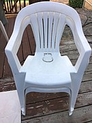The monobloc chair