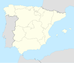弗龙特拉堡在西班牙的位置
