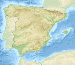 穆拉森山在西班牙的位置