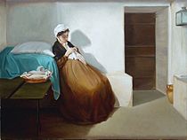 焦亞基諾·托馬（英语：Gioacchino Toma）的《露易莎·聖費麗切（英语：Luisa Sanfelice）》，63 × 79cm，約作於1874年，1970年購入[66]