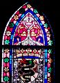 萊昂主教座堂花窗玻璃上所出現的比修內圖案