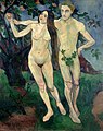 蘇珊·瓦拉東《亞當與夏娃》，1909年