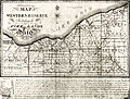 1826年版西儲地圖，字母模糊仍可從形狀、字距看出是「Cleveland」。
