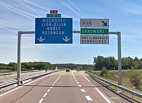 Image illustrative de l’article Autoroute A5 (France)