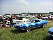 1971–1972 Mustang Mach 1 (w/o optional tape stripes)