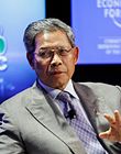 Mustapa Mohamed in CNBC-supply chains - World Economic Forum on East Asia 2012 crop.jpg