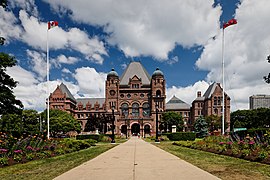 Édifice de l'Assemblée législative de l'Ontario (Toronto).