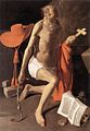 喬治·德·拉·圖爾《懺悔的聖傑羅姆》，約1630至1632年，現藏於瑞典國立博物館