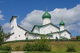 L'église de l'Épiphanie de Zapskovié (Églises de l'école d'architecture de Pskov).