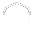 都鐸式拱（英语：Four-centred arch）