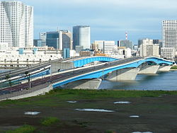 Great Harumi Bridge in Kōtō