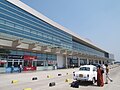 L'aéroport de Varanasi.