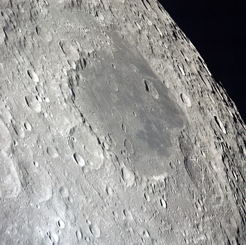 阿波罗13号拍摄的莫斯科海照片