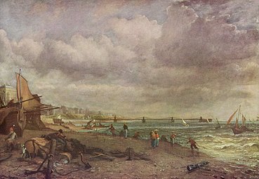 Jetée de la chaîne, Brighton, 1826-1827 Tate Britain, Londres.